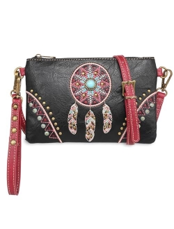 Western Purse for Women Crossbody Bag Wristlet Clutch Purse