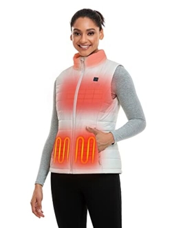 Women's Lightweight Heated Vest with Battery Pack