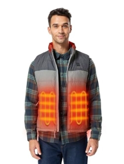 Men's Lightweight Heated Vest with Battery Pack