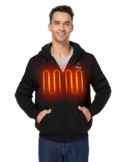 ORORO Heated Hoodie with Battery Pack (Unisex)