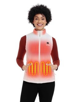 Women's Lightweight Heated Vest with Battery Pack