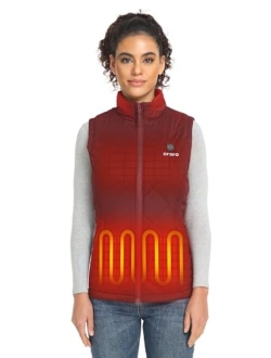 Women's Lightweight Heated Vest with Battery Pack