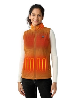 Women's Lightweight Heated Vest with Battery Pack