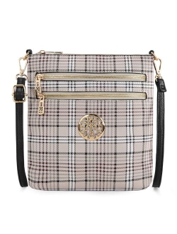 Crossbody Bags for Women Multi Pocket Cross Body Bag Purses with Adjustable Strap