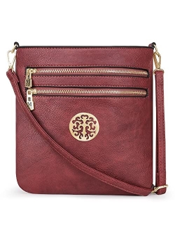 Crossbody Bags for Women Multi Pocket Cross Body Bag Purses with Adjustable Strap