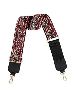 Purse Straps Crossbody Handbag Replacement Strap Adjustable Wide Straps Multicolor