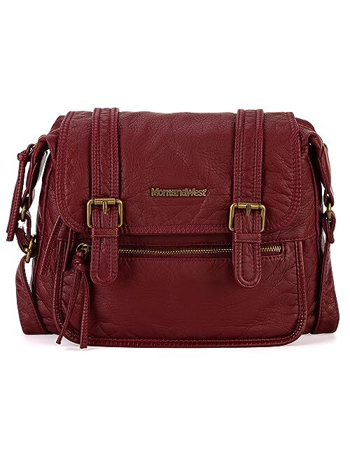 Montana West Shoulder Bags for Women Crossbody Purses and Handbags Multi Pocket Travel