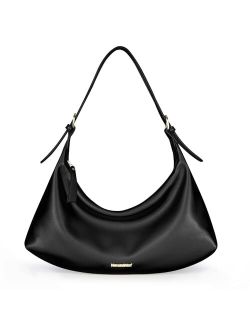 Cute Shoulder Hobo Bags for Women Trendy Mini Purses Leather Clutch Purse and Handbags