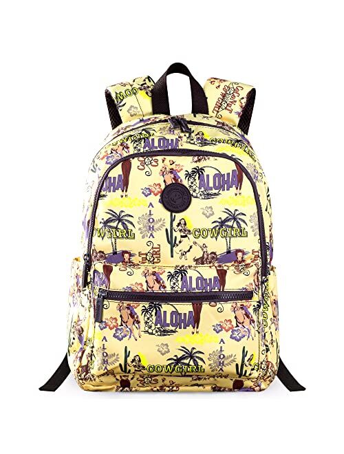 Montana West Western Backpack Purse for Women Waterproof Rucksack Casual Daypack for Laptop Travel