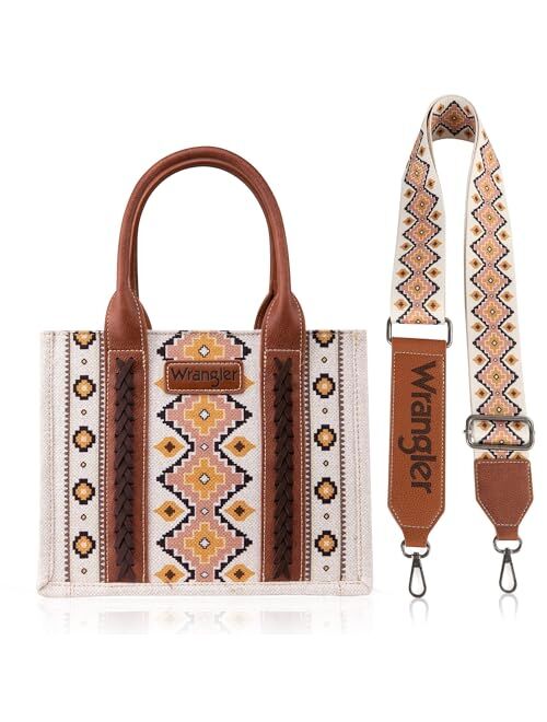 Montana West Wrangler Tote Bag for Women Purses Aztec Handbags Western Purses Boho Shoulder Bag