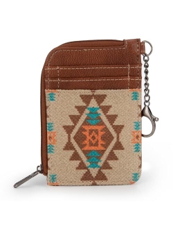 x Wrangler Card Wallet Boho Aztec Credit Card Holder for Women