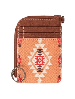 x Wrangler Card Wallet Boho Aztec Credit Card Holder for Women