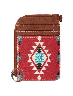 x Wrangler Card Wallet Boho Aztec Credit Card Holder for Women