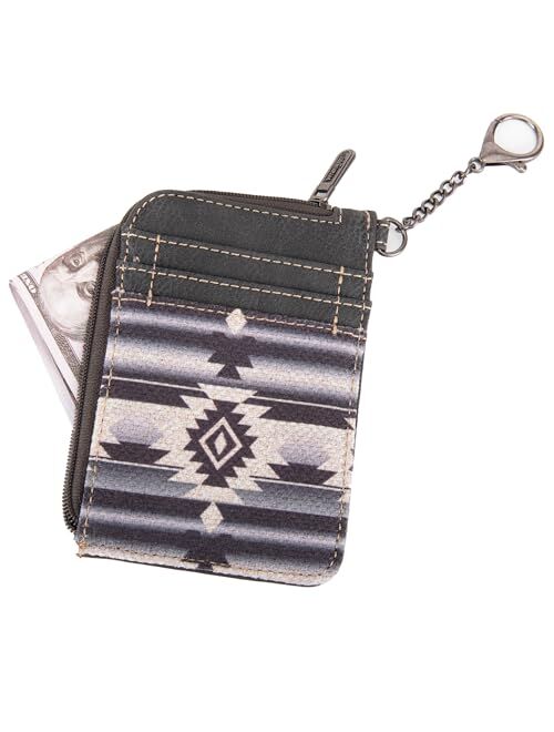 Montana West x Wrangler Card Wallet Boho Aztec Credit Card Holder for Women