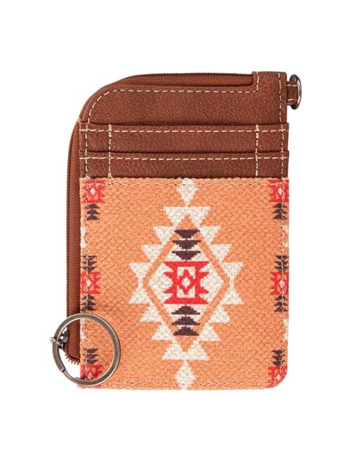 Montana West x Wrangler Card Wallet Boho Aztec Credit Card Holder for Women