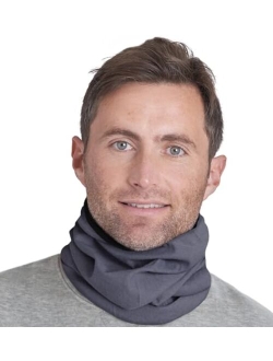 Tough Headwear Neck Warmer - Winter Fleece Neck Gaiter& Fleece Neck Warmer - Ski Gaiter for Men - Reversible Neck Gaiter