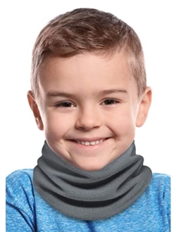 Tough Headwear Kids Neck Warmer - Kids Scarf, Toddler Neck Warmer & Kids Neck Gaiter - Kids Ski Mask & Kids Fleece Gaiter