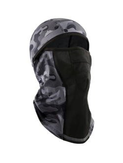 Tough Headwear Black Balaclava Ski Mask for Men & Women - Winter Face Mask - Cold Weather Gear for Skiing, Snowboarding & Motorcycle Riding