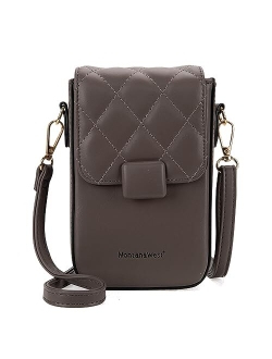 Cell Phone Purse Small Crossbody Bags for Women Mini Cellphone Wallet Bag with RFID Blocking Credit Card Slots