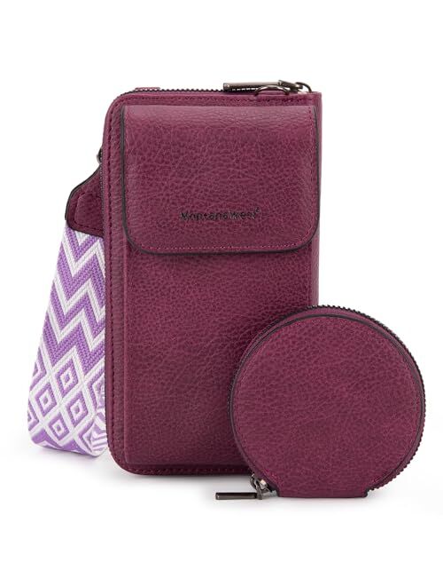 Montana West Cell Phone Purse Small Crossbody Bags for Women Mini Cellphone Wallet Bag with RFID Blocking Credit Card Slots