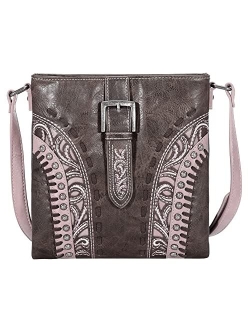 Western Shoulder Bag for Women Satchel Vegan Leather Western Purses Handbag