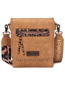 Crossbody Bags for Women with Dual Compartments Western Crossbody Purse