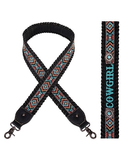 Western Purse Straps Crossbody Handbag Replacement Strap Wide Straps