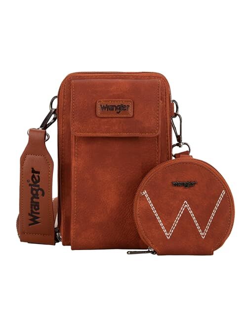 Montana West Wrangler Crossbody Cell Phone Bags for Women Wallet Purses with Credit Card Slots