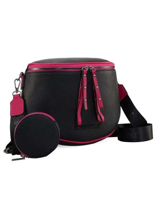 Montana West Crossbody Bags for Women Girls Sling Bag with Adjustable Strap and Coin Purse