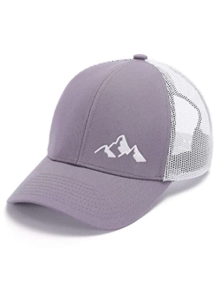 Tough Headwear Hats for Men - Trucker Hat Men - Mesh Hats for Men - Snap Back Hats for Men - Trucker Caps Embroidered & Badge