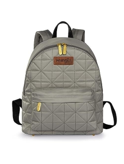 Wrangler Backpack Purse for Women Quilted Backpack for Casual