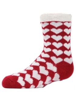 Girl's Hearts Galore Cozy Non-Slip Socks