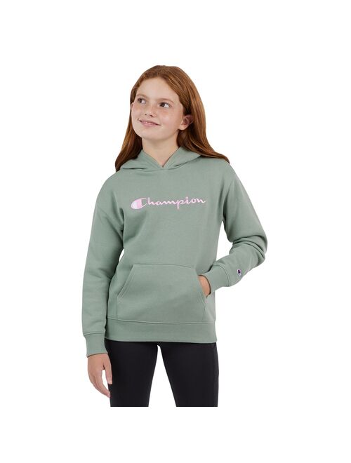 Girls 7-16 Champion Signature Fleece Logo Graphic Hoodie