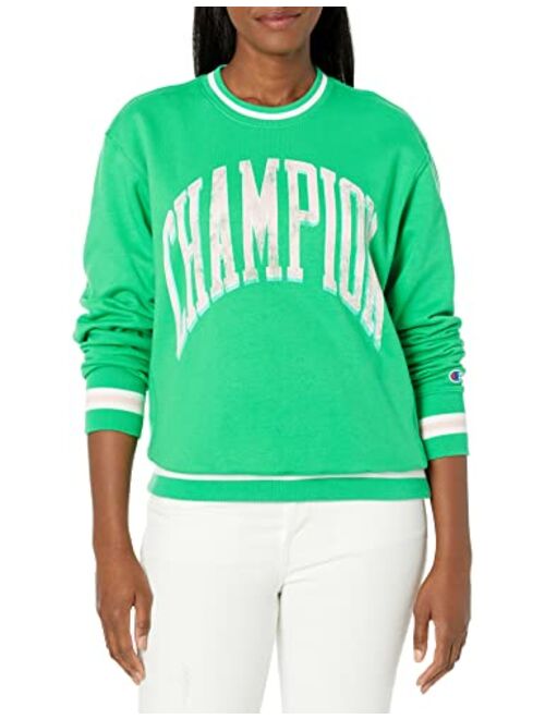 Champion Midweight Crew, Oversized, Women's Sweatshirts