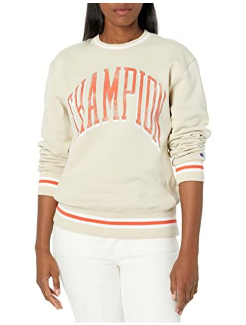 Champion Midweight Crew, Oversized, Women's Sweatshirts