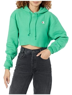 Women's Cropped Pullover Hoodie, Reverse Weave Cropped Hooded Sweatshirt, Our Best Cropped Hoodies for Women