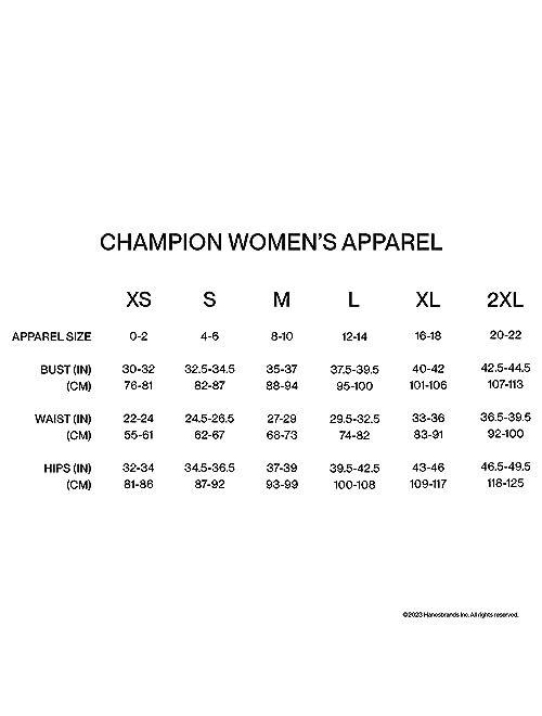 Champion Women's Sweatshirt, Powerblend, Crewneck for Women, C Logo (Plus Size Available)