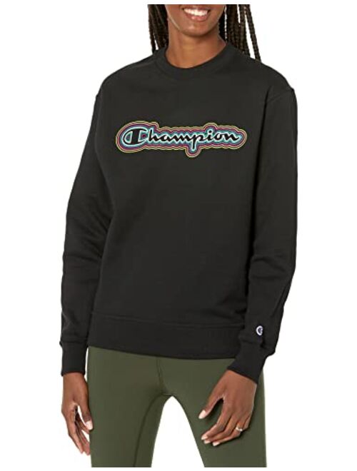 Champion Women's Crewneck Sweatshirt, Powerblend Oversized Fleece Sweatshirt for Women, Our Best Sweatshirts for Women