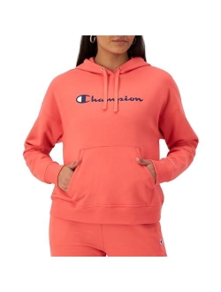 Women's Hoodie, Powerblend, Fleece Hoodie for Women, Script (Plus Size Available)