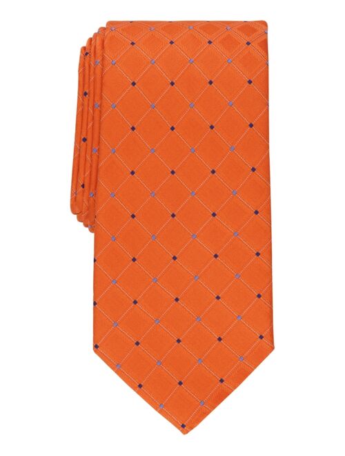 CLUB ROOM Men's Amboy Grid Tie, Created for Macy's