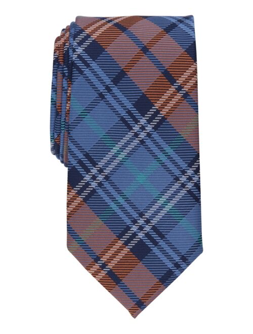 CLUB ROOM Men's Nassau Plaid Tie, Created for Macy's