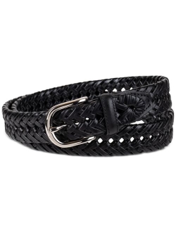 Men's Hand-Laced Braided Belt, Created for Macy's