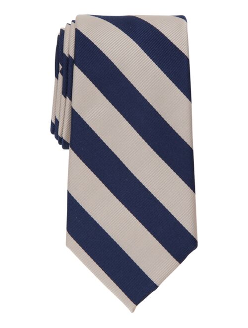 CLUB ROOM Men's Classic Stripe Tie, Created for Macy's