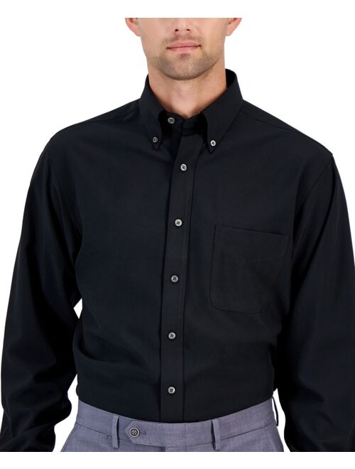 CLUB ROOM Men's Regular Fit Traveler Dress Shirt, Created for Macy's