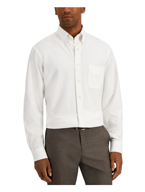 CLUB ROOM Men's Regular Fit Traveler Dress Shirt, Created for Macy's