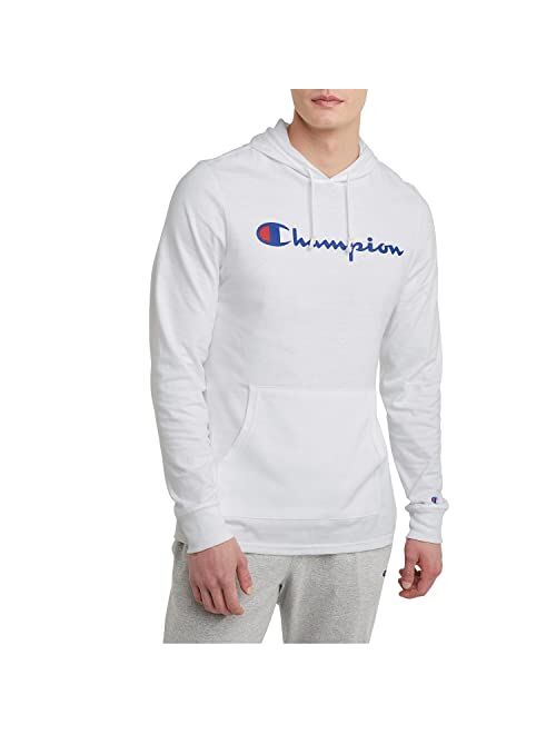 Champion Men's Hoodie, Midweight T-shirt Hoodie, Soft and Comfortable T-shirt Hoodie for Men