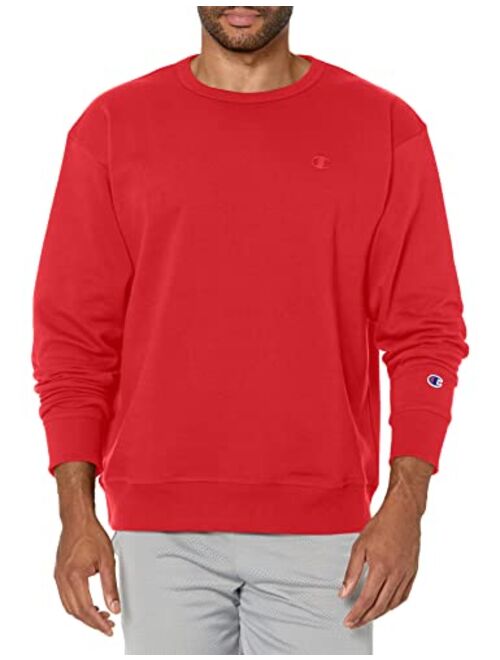 Champion Men's Crewneck, Powerblend Fleece Sweatshirt, Crewneck Sweatshirts (Reg. Or Big & Tall)