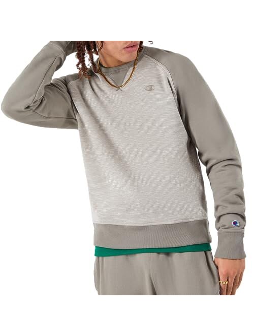 Champion Men's Crewneck, Powerblend Fleece Sweatshirt, Crewneck Sweatshirts (Reg. Or Big & Tall)