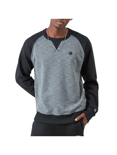 Champion Men's Crewneck, Powerblend Fleece Sweatshirt, Crewneck Sweatshirts (Reg. Or Big & Tall)