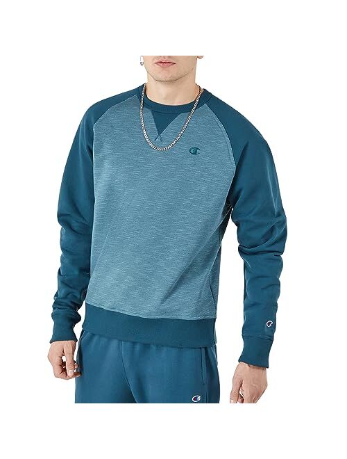 Champion Men's Crewneck, Powerblend Fleece Sweatshirt, Crewneck Sweatshirts (Reg. Or Big & Tall)